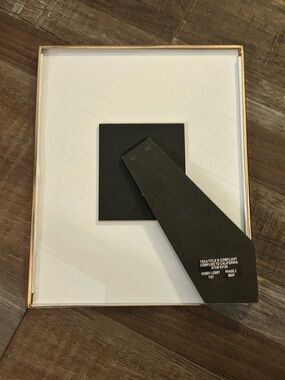 50%off w❤️ Brass 8x10 Floating  hobby lobby double glass similar frame shown